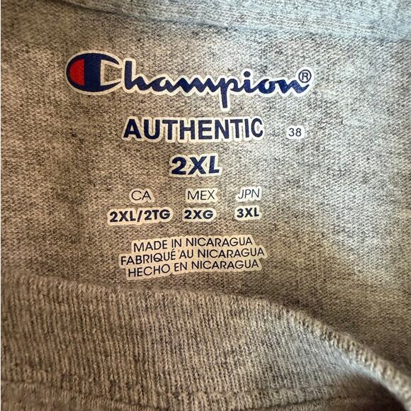 Champion Heathered Gray, Graphic, West Point "Go Army Beat Navy", T-Shirt- 2XL - Picture 3 of 9